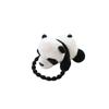 Horquilla de Felpa Panda Estilo Japonés ins Anillo para el Cabello Broche de Oso Panda Lindo Accesorios para el Cabello Broche de Muñeco Panda de Dibujos Animados para Mujer