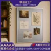 Marco de Aluminio Personalizado Imitación Acero Inoxidable Magnético Placa Galvanizada Tablero de Exhibición para Pared de Fotos Distribución Transfronteriza Imán para Refrigerador Pintura Decorativa
