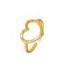 AliExpress Anel Coringa de Personalidade Simples de Coração de Amor de Ouro 18K