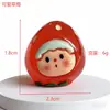 Figura de Dibujos Animados de Niña Fruta Luminosa Tridimensional Accesorios de Pegamento de Crema Adornos DIY Decoraciones Accesorios de Resina