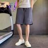Pantalones cortos casuales de verano con letras estampadas en acero para combinar con todo, marca de moda, holgados, para hombre XZ1304-2 P35