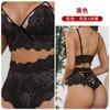 Lencería sexy para mujer talla grande conjunto de sujetador de encaje chaleco sin espalda conjunto de sujetador de ropa interior sexy