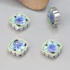 Accesorios de plata de ley 99% plata pura flor pequeña trasera Nube accesorios vintage desgastado DIY hecho a mano material de cuentas joyería al por mayor