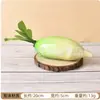 Venta al por mayor directa de fábrica de todo tipo de verduras de tacto de alta simulación PU verduras falsas PU simulación pepino col