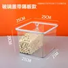 Caja de Frutas Secas a Granel para Supermercado Caja de Dulces y Comida Caja Transparente de Exhibición con Caja Sellada Semillas y Granos Tostados Barril Sellado a Prueba de Humedad