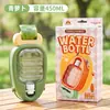 Taza de viaje para mascotas transfronteriza, dispensador de agua portátil para perros al aire libre, botella de agua ajustable a prueba de derrames con forma de zanahoria, venta al por mayor