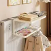 Perchero colgante para cama de dormitorio, esenciales para estudiantes, solución de almacenamiento de ropa, gancho de mesita de noche, estante de almacenamiento para ropa y sombreros