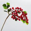Chá de Maio Simulação de Pequenas Frutas Vermelhas Pequenos Ramos de Frutas Brancas Loja Loja Decoração de Interiores Decorações Arranjos de Flores de Mesa com Materiais Florais
