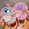 Caja de Regalo de Accesorios para el Cabello Infantil, Pasador de Princesa para Niña, Elegante Regalo de Cumpleaños para el Día del Niño, Caja de Almacenamiento de Joyería para Niña Pequeña