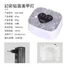 Máquina de Fototerapia para Nail Art Transfronteiriça, Lâmpada Especial Colorida com Superfície de Diamante para Salão de Unhas, Lâmpada de Secagem Rápida para Nail Art