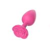 Rosa Silicona Coloridos Gotas de Agua Tapón de Patio Trasero Expansión de Patio Trasero Tapón Anal de Patio Trasero Juguetes Alternativos del Punto G Suministros Sexuales