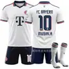 2627 camiseta de fútbol 10 Musiala 9 Kane deportes Bayern camiseta de visitante 17 Olise conjunto de camisetas