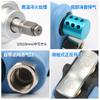 3/8 Mediano Doble Martillo Cañón de Aire Mini Llave de Aire Gatillo de Aire Llave de Aire Potente Herramienta para Remover Manguito de Tornillo Pequeño
