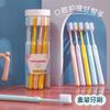 [Directo del Fabricante] Cepillo de Dientes Nano con Carbón de Bambú Cerdas Suaves, Paquete Familiar para el Hogar de Adultos, Cerdas Finas, Cepillo de Dientes Portátil