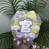Chen Zheyuan (Yuan) Celebridad Hecha a Sí Misma Colgante de Bolso Qihang Mini Abanico Reflectante Etiqueta de Nombre Set Completo Terminado Hecho a Mano