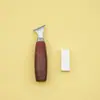 Cuchillo de Talla para Carpintería Madera de Haya Hecho a Mano DIY Juego de Herramientas para Talla en Madera Cuchillo de Talla Hecho a Mano Cuchillo de Talla de Madera de Tilo Madera de Pimienta