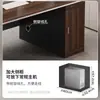 Mesa e Cadeira de Escritório para Duas Pessoas Combinação Simples Moderna Mesa de Chefe de Escritório De Frente para Estações de Trabalho Mesa para Computador