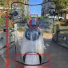 Parabrisas de motocicleta y coche eléctrico, placa transparente, ensanchado, parabrisas delantero de coche con batería, parabrisas de lluvia para las cuatro estaciones.