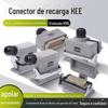 Conector de Alta Resistência 24 Núcleos Banhado a Prata Material de Policarbonato Série Hee Conector de Alta Resistência Venda Direta da Fábrica