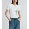 [Pedido Nc] Camiseta de Manga Corta Nueva de Verano 2026 para Mujer, Pulóver Elegante, Top Holgado Adelgazante