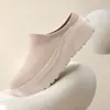 Novos Sapatos Casuais de Primavera, Tênis Meia Respirável Fly-Knit, Slip-On para Casal com Sola Grossa, Sapatos Meia Slip-On de Tamanho Grande para Venda Transfronteiriça