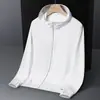 Nueva ropa de protección solar de verano para exteriores para hombres y mujeres, igual UPF50 + Protección UV con capucha, cárdigan transpirable, abrigo de piel