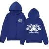 Sudadera con cremallera y estampado de estrellas, sudadera casual holgada, chaqueta tipo cárdigan para hombre