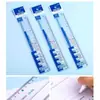 Conjunto de Réguas Inspirador Criativo e Promissor para Estudantes, Régua de Desenho, Conjunto de Triângulos, Transferidor, Conjunto de Quatro Peças