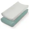 Funda de Colchón para Cuna de Muselina para Bebé Algodón Puro Suave Transpirable Cuna Ovalada Colchón Rectangular