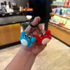 Celebridad de Internet Más Vendido Llavero de Cangrejo Colgante para Mochila Muñeca Linda Decoración de Bolso Llavero de Coche Pequeño Regalo