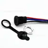 Conector Hembra USB-C Impermeable Tipo Rosca con Cable, Conector de Cable Terminal de 4 Núcleos, 6 Núcleos, Conector USB-C de Rosca