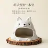 Quemador de Incienso de Perro Lindo Creativo para el Hogar Portainciensos de Cerámica Madera Sagrada de Cedro Bandeja para Quemar Lavanda Purifica el Aire