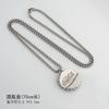 Collar con tapa de botella de vino colgante de tapa de botella de cola estilo punk hip hop para hombres y mujeres cadena para suéter de otoño e invierno regalo creativo