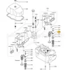 Coletor de Admissão para Motor Mitsubishi Heavy Industries S12A2 32504-43100 em Estoque para Entrega Imediata