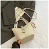 Bolsa Cesta de Legumes Nicho Estilo Coreano para Mulheres 2025 Nova Bolsa de Ombro Único Transversal de Alto Padrão Moda Bolsa Saco
