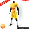 Traje de uniforme de fútbol de secado rápido para hombres y mujeres, uniforme de fútbol de verano de manga corta con patrón de dragón, uniforme de equipo de entrenamiento para juego de bote dragón estampado