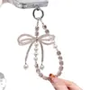 Colgante de Cadena para Teléfono Móvil para Mujer, Exquisitos y de Alta Gama Accesorios con Cuentas, Cuerda Transfronteriza de Clase de Alto Valor Adornos Pequeños
