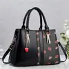 Bolsa Tote Color Block Feminina 2026 Design Fresco Estampa Digital Bolsa de Mão para Ir ao Trabalho Compras Bolsa Versátil