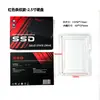Unidad de Estado Sólido Empaque Almacenamiento Caja Metálica M.2SSD Caja de Ampolla de Papel SSD Portátil Tipo-c