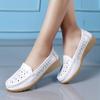 Zapatos para Mujeres de Mediana Edad y Mayores 2026, Verano Transpirables Cómodos Versátiles para el Día a Día Mocasines, Zapatos Perezosos sin Cordones