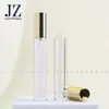 Tubo redondo personalizado para brillo de labios del fabricante, material de empaque de tubo vacío de plástico de 3.5 ml
