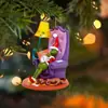 Producto Nuevo Transfronterizo Navidad Gechlin Colgante Decorativo para Árbol de Navidad Colgante Acrílico Decoración para Árbol de Navidad