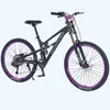 Venta al por mayor del fabricante aleación de aluminio 27.5/ 26 pulgadas bicicleta de montaña de suspensión total para hombres adultos con absorción de impactos