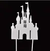 Decoración de Pastel Feliz Cumpleaños para Niños Enchufe Estilo Celebridad de Internet Castillo Molino de Viento Globo Año del Bebé Adornos para Hornear Bandera