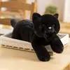 Muñeca de Gato Linda Muñeca para Abrazar Durmiendo Gatito de Cama Regalo Artificial Juguete de Peluche Niña Muñeca de Trapo Almohada