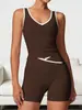 Conjunto de Yoga de Cintura Alta para Exteriores, Conjunto de Fitness de Secado Rápido con Sensación de Piel Desnuda, Conjunto de Dos Piezas de Yoga para Exteriores sin Espalda
