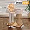 Rascador para Gatos, Nido para Gatos Integrado, Columna de Sisal para Afilar las Uñas sin Inmersiones, Bola Rascadora Grande para Gatos, Rascador Multifuncional para Gatos, Suministros para Mascotas