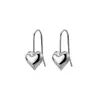 Moda Europa y Estados Unidos venta caliente transfronteriza estilo ins fresco pequeño temperamento simple aretes colgantes de amor joyería de oreja para mujer