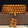 Pulsera de Círculo Único de Sauce Marino Dorado para Hombre, Coral Negro, Rosario de 108 Cuentas, Pulsera Multicírculo para Niñas con Cuentas Budistas y Juguetes
