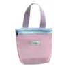 Bolsa de Higiene Pessoal Portátil para Viagem, Bolsa de Maquiagem para Natação, Portátil para Viagem de Negócios, Impermeável, com Rede, para Banho, Fitness, Praia, Bolsa de Armazenamento